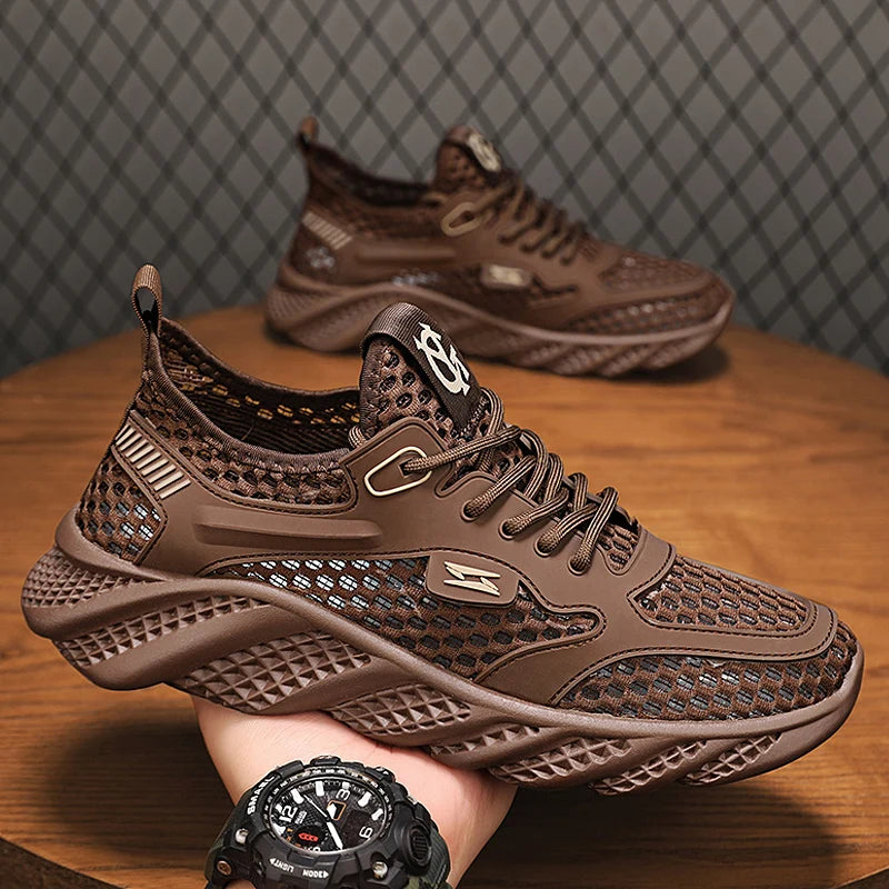 Summer Men Casual Shoes Fashion Lightweight Mens Running Walking Sneakers Mesh Breathable Male Jogging Sports Shoes