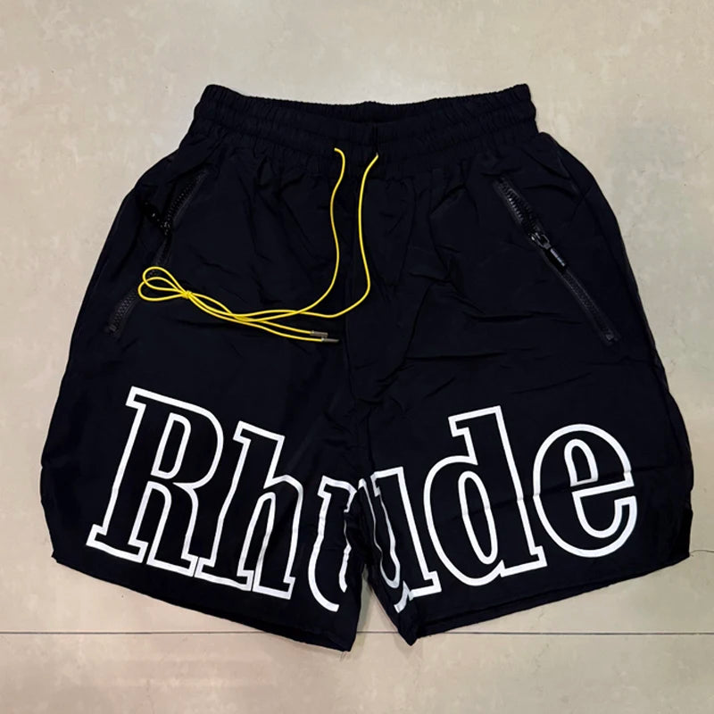 Summer Multi Color Identical Style Men's Sports Pants Rhude Shorts High Quality New Trendy Pants Stock