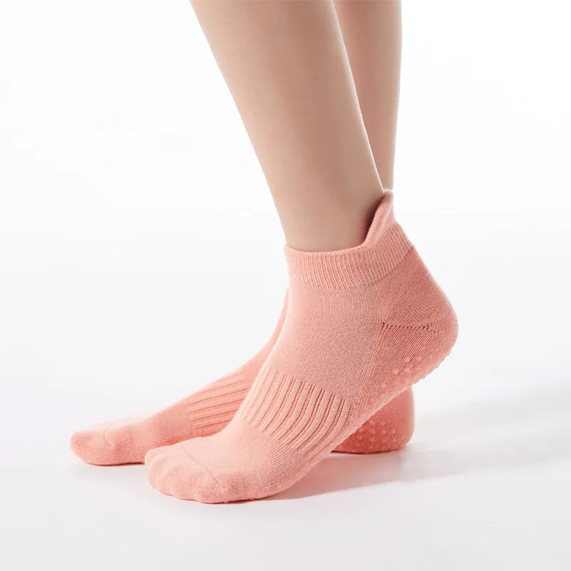 Professiona Yoga Socks for Women Non Slip Pilates Socks Grip Socks for Sports Barefoot Barre Ballet