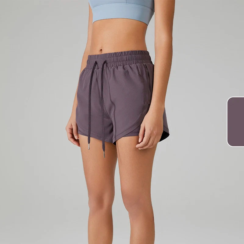 Yoga Shorts Women Fitness Top Spandex Neon Elastic Running Workout Short Leggings For Ladies Gym Sport Shorts Fitness Sportwear