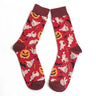 Cosplay Christmas Adult Unisex Socks Costume Accessories Socks Harajuku Autumn Warm Long Socks Halloween Props