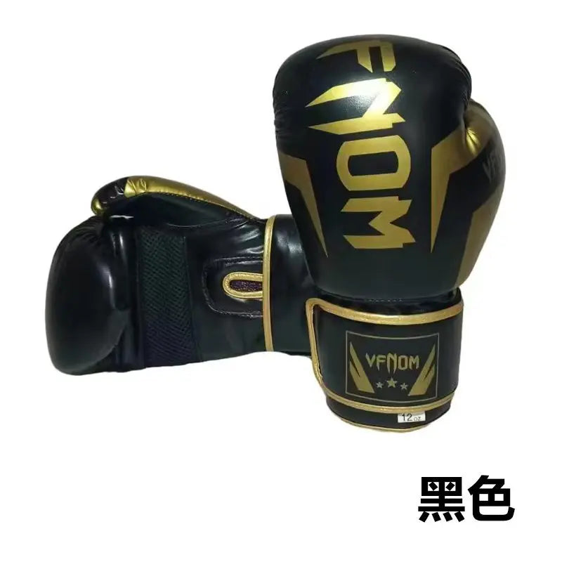 6/8/10/ 12 /14 /16oz Boxing Gloves PU Leather Muay Thai Guantes De Boxeo Free Fight MMA Sandbag Training Glove For Men Women