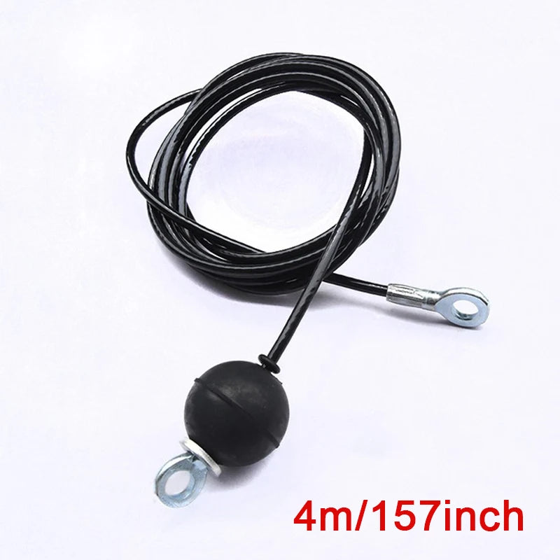 2M/2.5M/3M/4M/5M/6M/7M Gym Wire Rope Heavy Duty Steel Wirerope For Home Cable Machine Thick 5mm Rope Fitness Pulley Accessories