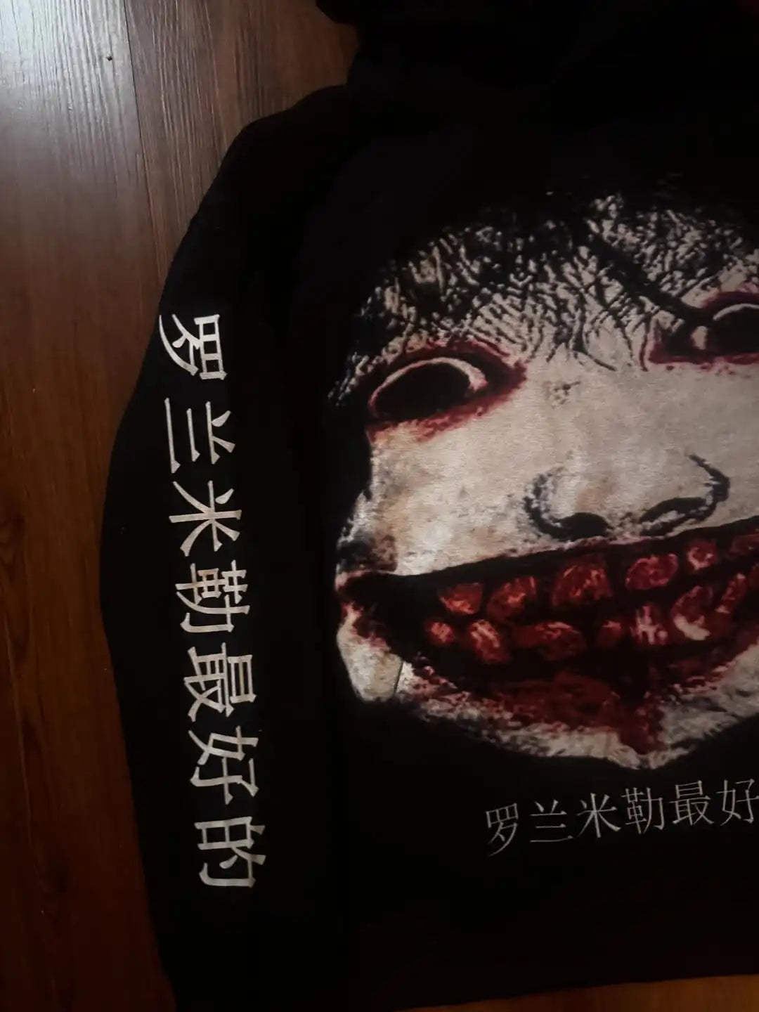 Drolandmiller Death Forest Hoodies Women Goth Streetwear Tops Grunge Punk Harajuku Sweatshirt Oversized Hoodie Y2k Clothes
