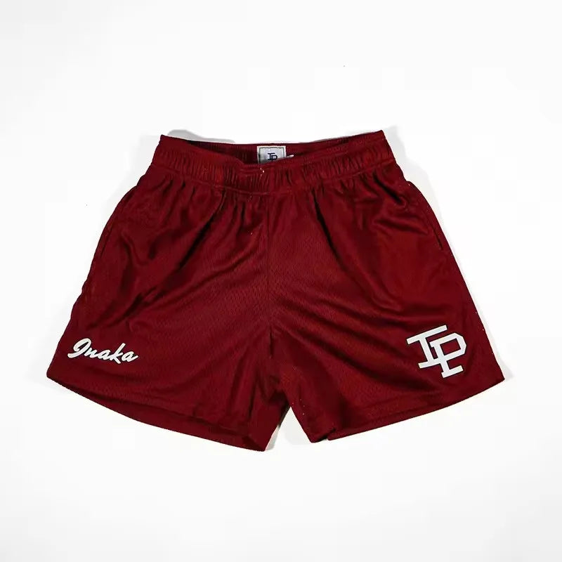 2026 NEW INAKA IP Men shorts Classic GYM Basketball Workout Mesh Shorts Summer casual shorts gym sports quick dry shorts men