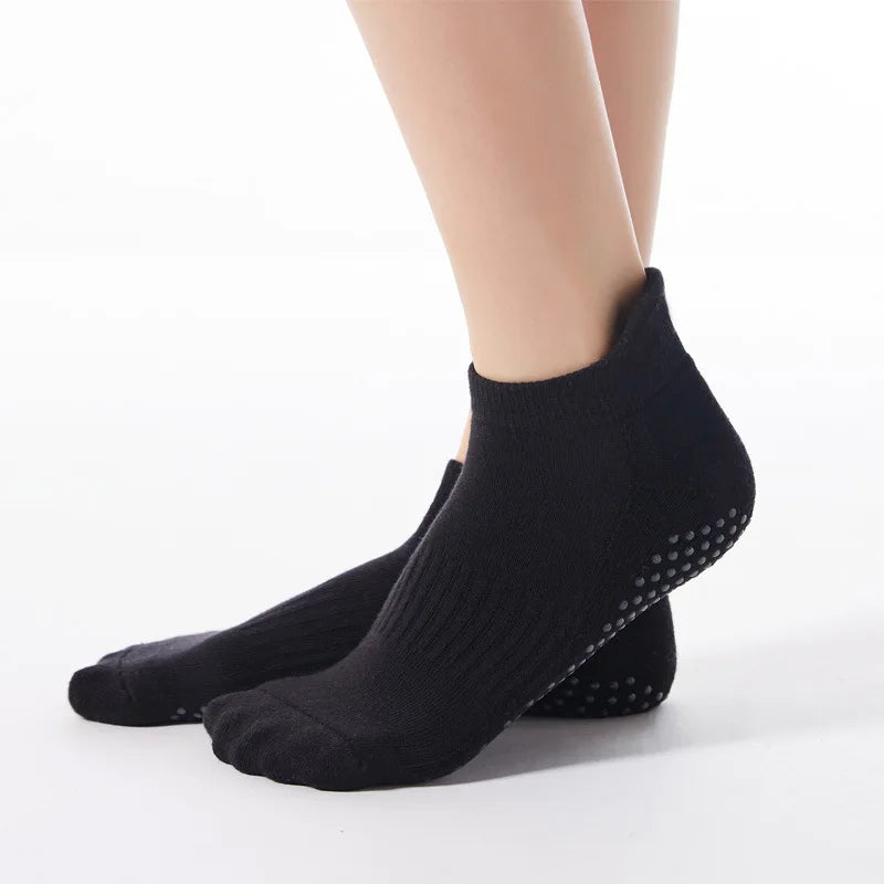 Professiona Yoga Socks for Women Non Slip Pilates Socks Grip Socks for Sports Barefoot Barre Ballet