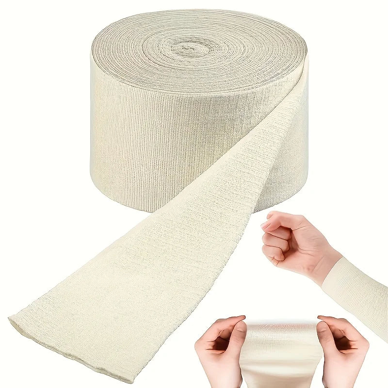4.5/7.5/10cm 1Roll Elastic Tubular Bandage Roll Sport Tape Suitable for Arms, Legs, Comfortable Support, Suitable for Men, Women