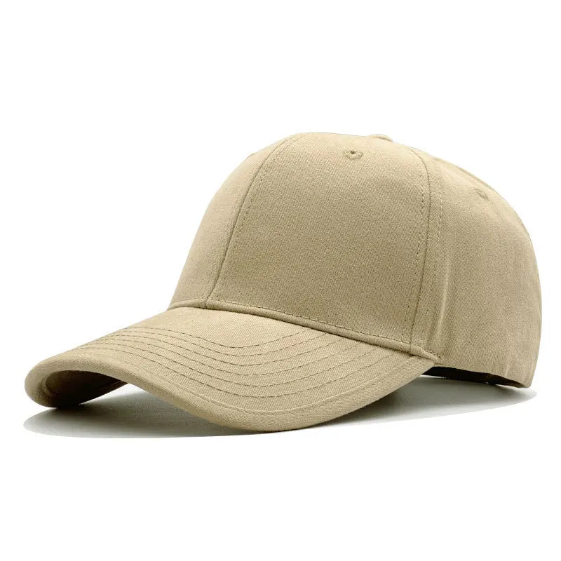 65CM Big Size Quality Hard-top Baseball Cap Outdoors Fashion Unisex Adjustable Embroidered Letters Sports Sunscreen Hat
