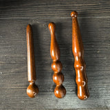 3 Wooden Acupressure Sticks for Body Points, Wooden Massage Sticks for Feet, Suitable for Relieving Fatigue