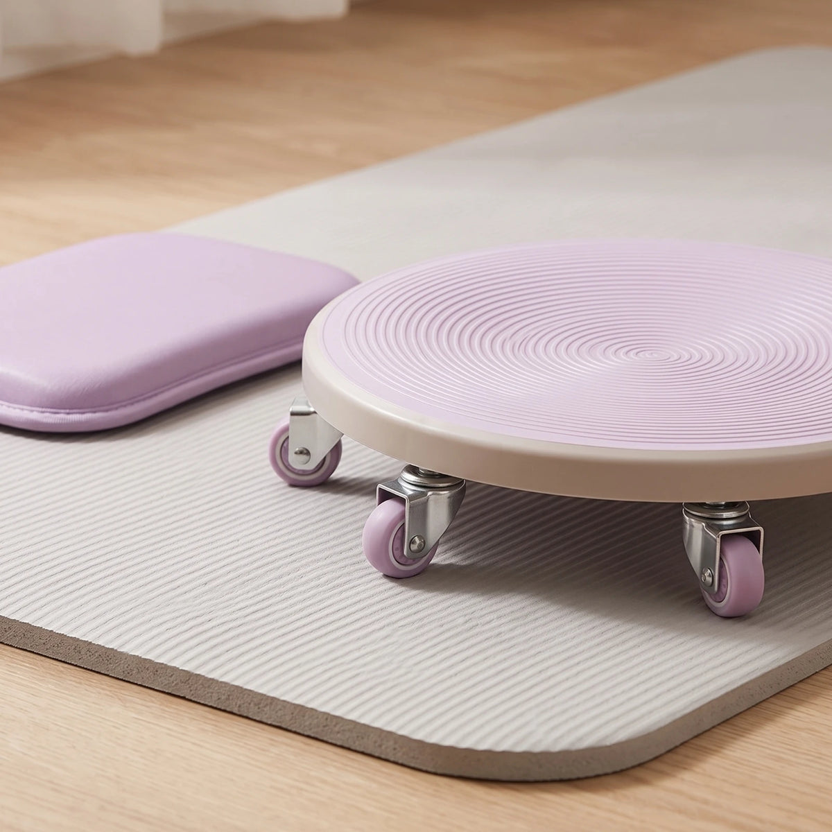 Abdominal Exercise Slider Board Compact Ab Roller Board Fitness Equipment Stable Beginner-Friendly for Beginners, Home Gym
