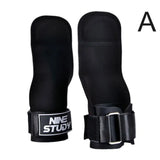 1pair Gym Pull-up Grip Strap Wrist Straps Anti-slip Weight Power Belt Lifting Pads Deadlift Belt Workout Palm Protection