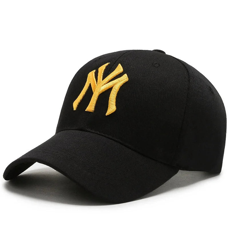 Fashion Baseball Caps for Men Letter Adjustable Unisex Hip Hop Trucker Hat Casual Snapback Caps Outdoor Cap Cotton Embroidery