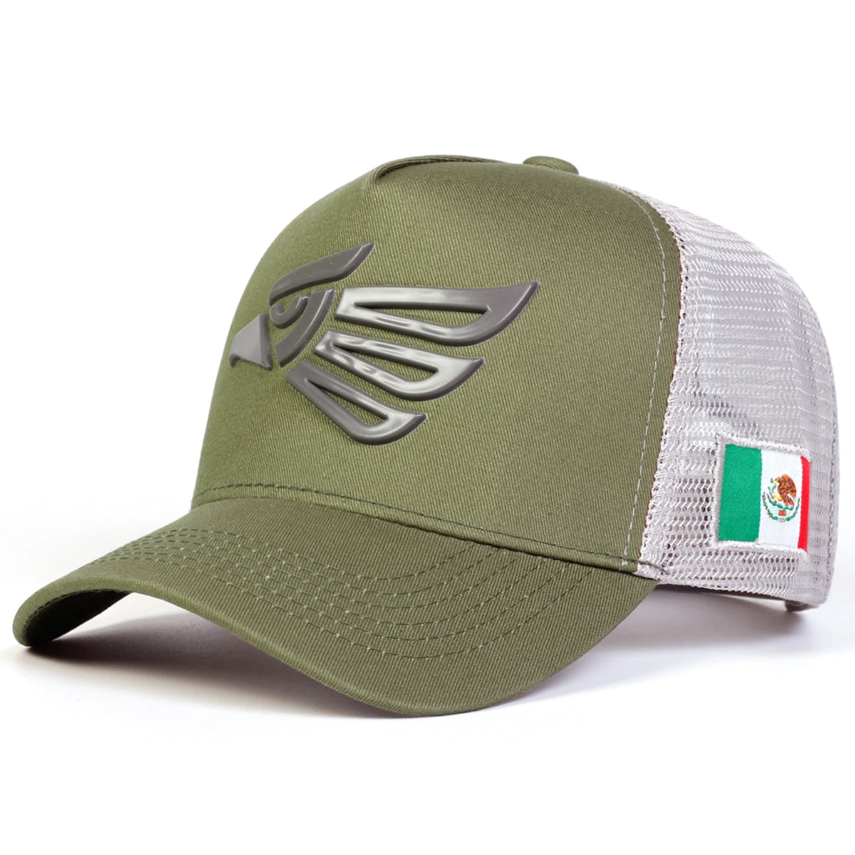 Neutral mexican eagle label baseball cap adjustable casual hat spring and summer outdoor sun hat