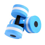 2PCS EVA Water Aerobics Fitness Equipment Fitness Dumbbells Suitable For Swimming Pool/Gym/School/Parent-Child Garden/Etc.