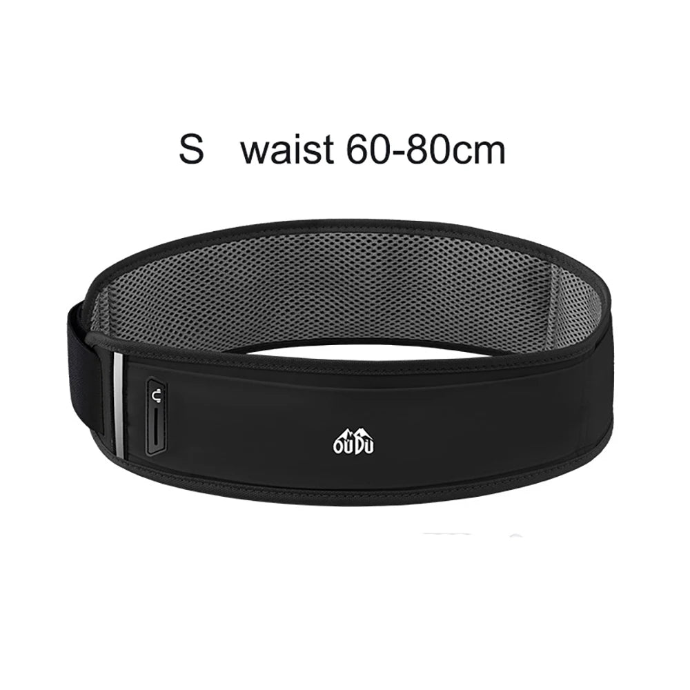 Running Belt Waist Bag with Water Bottle 330ml Women Sports Fanny Pack Men Phone Pouch Jogging Gym Bags Hydration Run