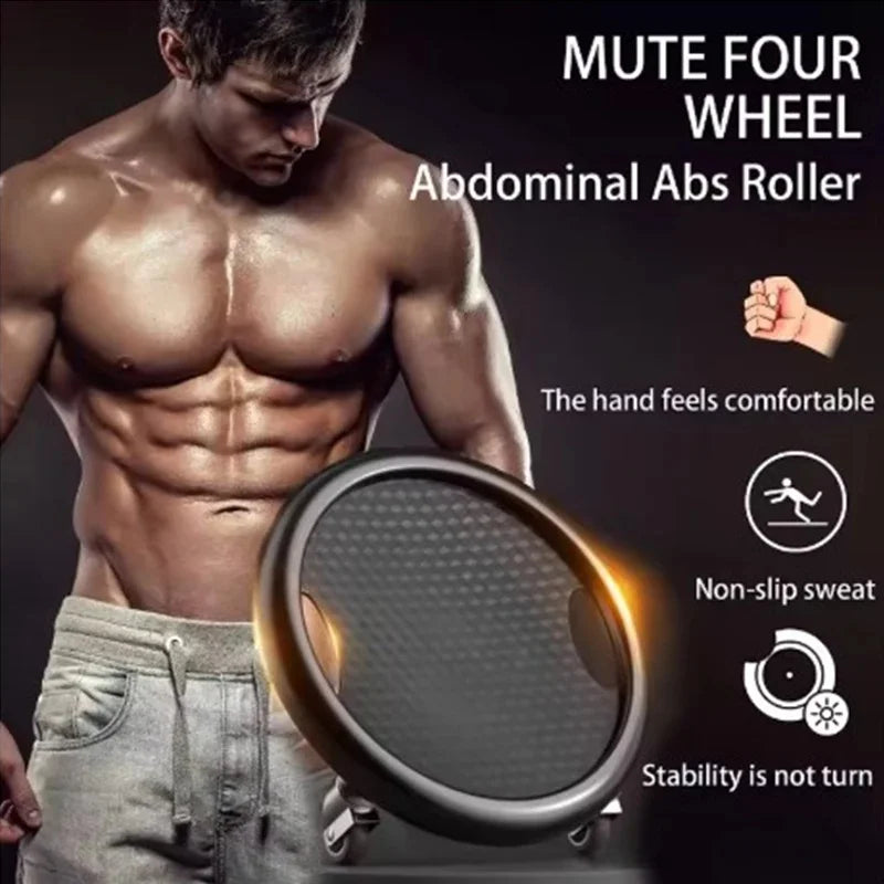 Stainless Steel Abdominal Gliding Disc, Core Training Fitness Slider Plate for Home Gym Full‑Body Workout Training