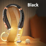 2025 Neck Fan USB Rechargeable Cooling Fan 5 Speed Adjustable Neck Cooler Digital Display Bladeless Neckband Fan
