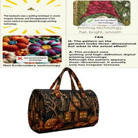 3D short-distance portable travel bag  Multi-functional sports fitness bag  Halloween fun handbag