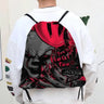 Horror Film I-It P-Pennywise Clown Drawstring Bags Sports Backpack Gym Sackpack Water Resistant String Bag For Cycling