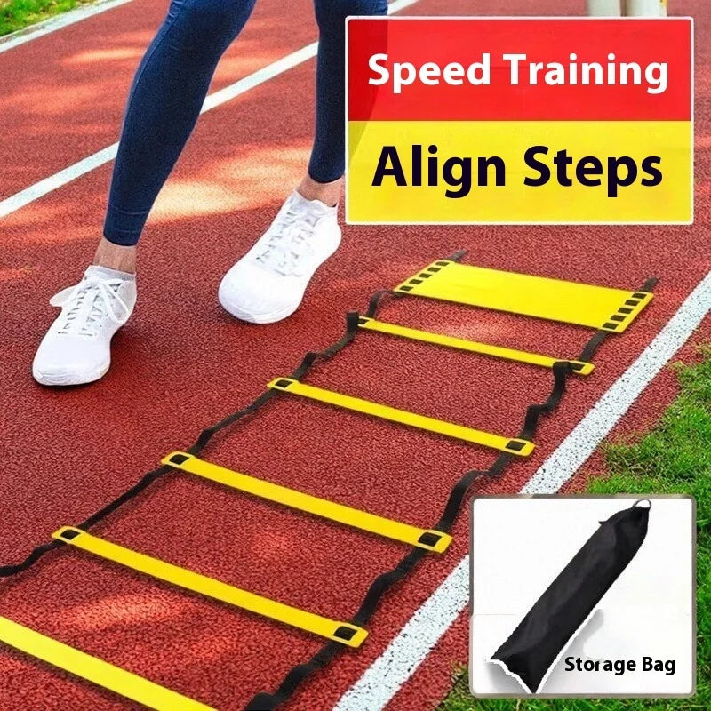 Training Rope Ladder Children's Physical Fitness Training Agility Ladder Speed and Physical Fitness Training Home Jumping Grid