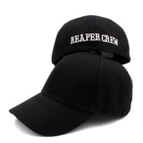 Fashion REAPER CREW Baseball Cap Cotton Comfortable Hip Hop Hat Letters Embroidered Sun Hat Outdoor Sports