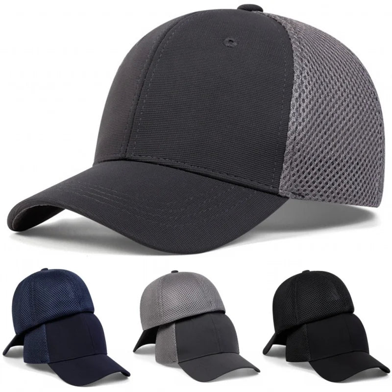 Adult Back Closed Baseball Cap for Small Head Lady Man Blank Hiphop Snapback Hat Dad Hats Outdoor Golf Caps Fitted Caps 58cm