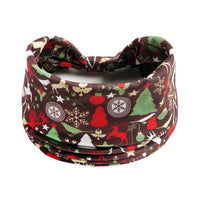 Halloween Party Headband Turban Headband Sport Hair Band Pumpkin Ghost Skull Print Hair Accessories Halloween Costume Party