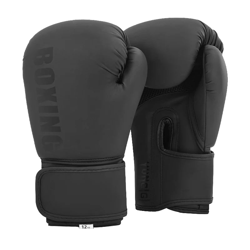 6/8/10/12oz Boxing Gloves PU Leather Boxing Gloves for Training Sparring Kickboxing Fighting Sports Heavy Bag Workouts