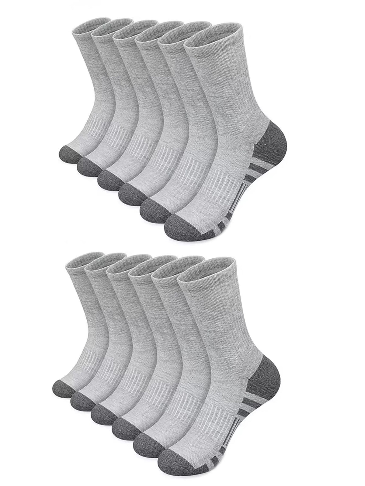 5Pairs Men's Outdoor Gym Socks High Quality Comfortable Soft Ground-Gripping Football Large Size New Style