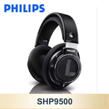 Philips SHP9500 Headphone Professional HiFi Gaming Earphones No Delay Wired for Computer PC Laptop Esports 3.5mm 6.3mm Headset