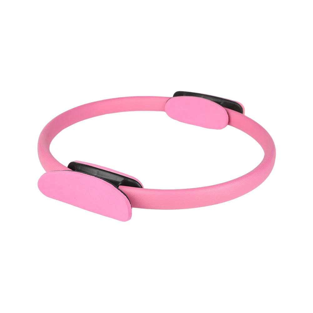 Pilates Ring Fitness Ring with Non Slip Handles Fitness Circle Flexible Resistance Exercise Equipment for Thighs Abs and Legs