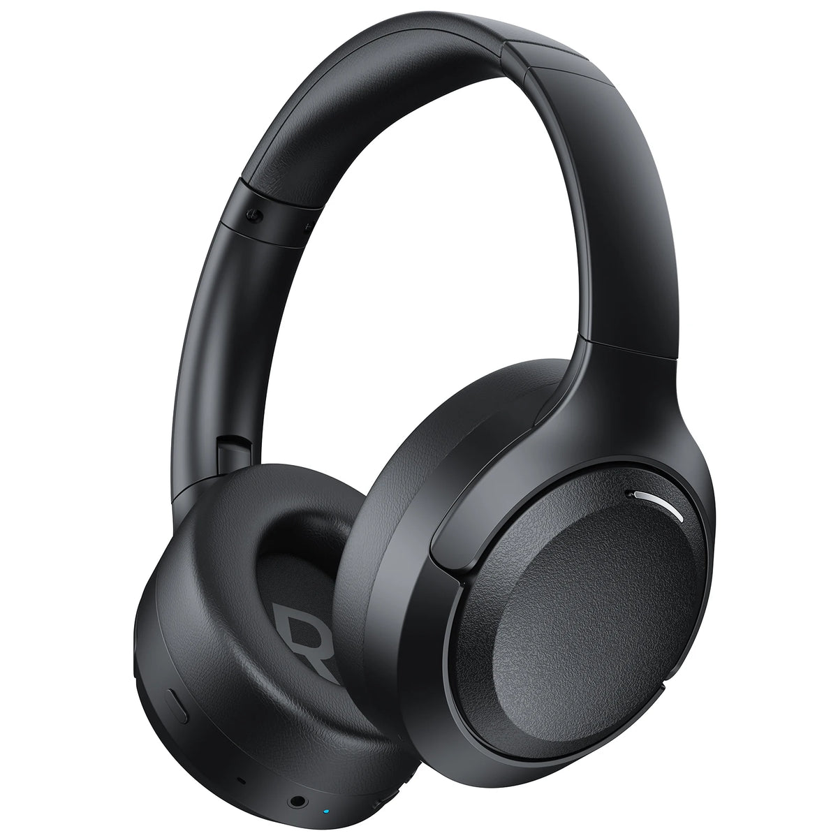 Bluetooth Headset Wireless Headphones with ANC Noise Cancelling HiFi Stereo Sound Hi Res Audio ENC Microphone 100H Playtime Deep Bass Premium Sound Comfortable Fit for Music Office Travel iPhone Android PC Mac