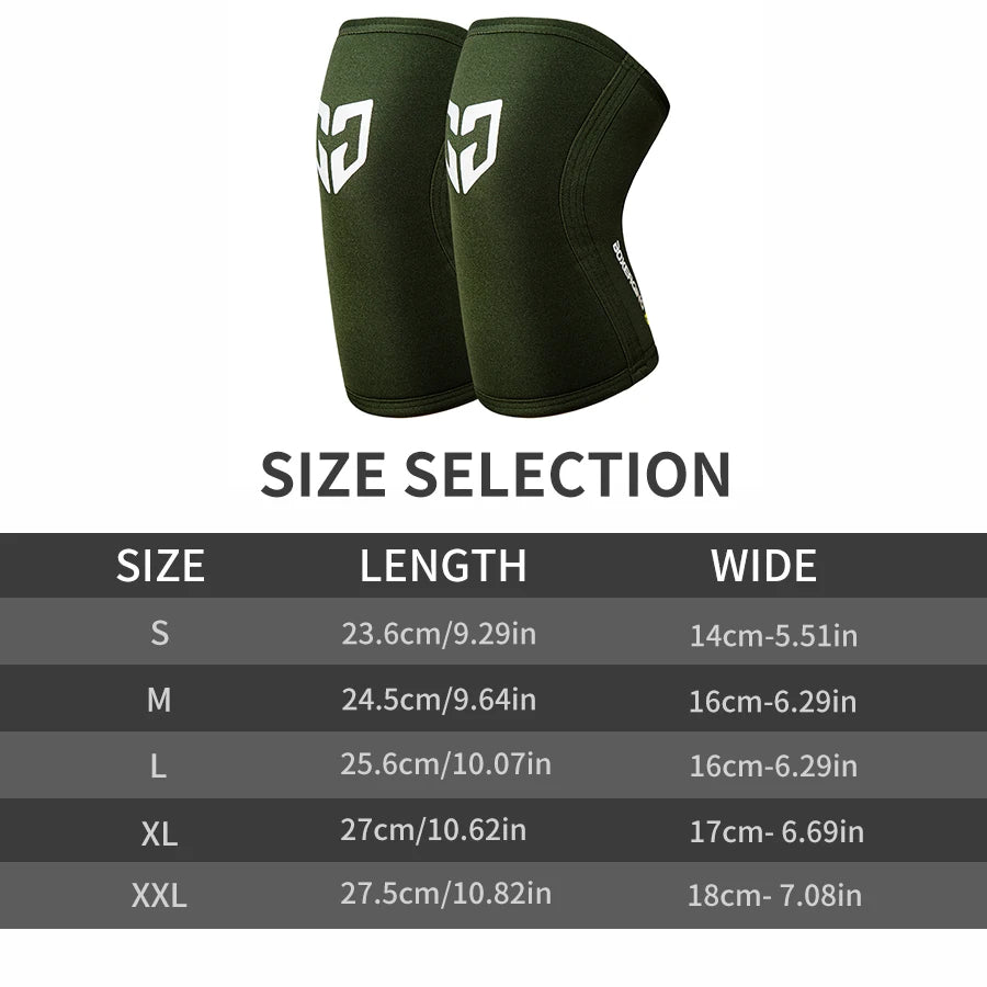 Knee Sleeves Compression Knee Neoprene Protector Support Knee Pad for Gym Basketball Cross Strength Training Squats Women Men