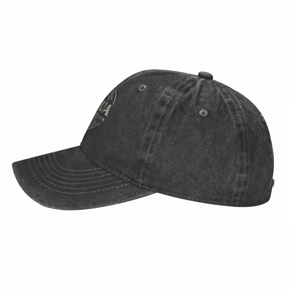 Yeshua Hamashiach Denim Baseball Cap Messiah Female Male Design Trucker Hat Street Style Outdoor Gym Breathable Baseball Caps