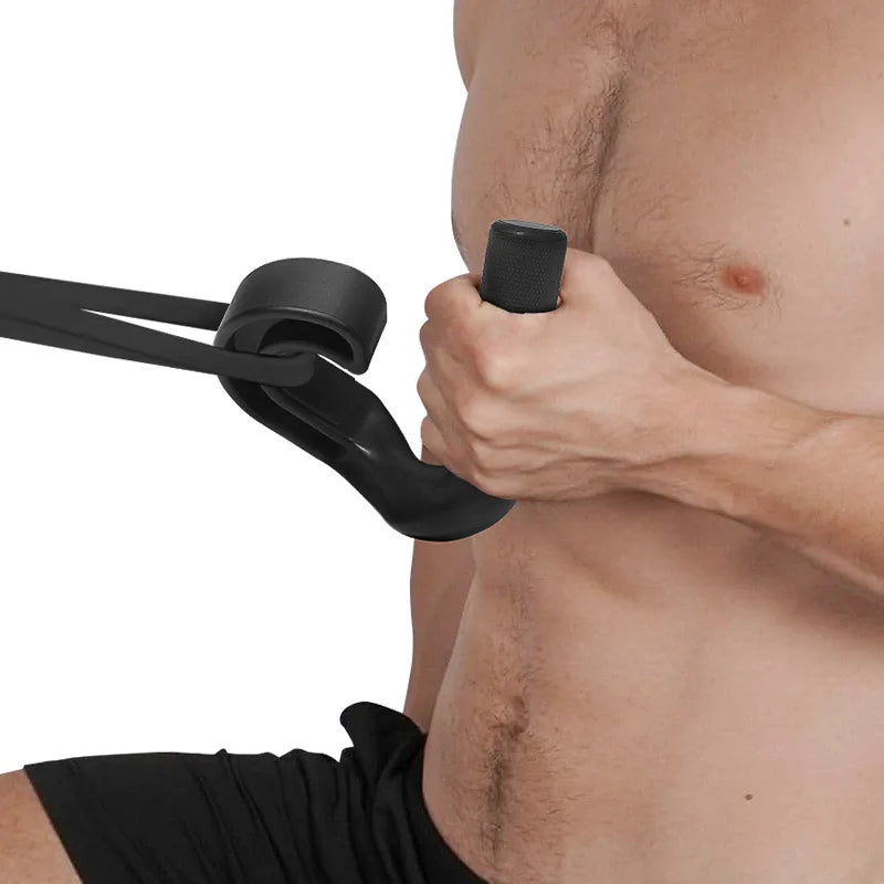 Multifunctional Fitness Pull Up Hand Grip Ergonomic Hook Handle Gym Pull Down Grips Versatile Strength Training Equipments
