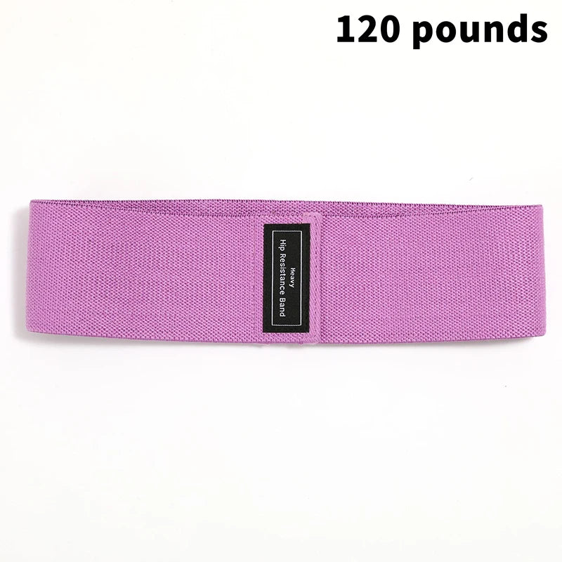 New Basic Fabric Resistance Hip Booty Bands Glute Thigh Elastic Workout Bands Squat Circle Stretch Fitness Strips Loops Yoga Gym