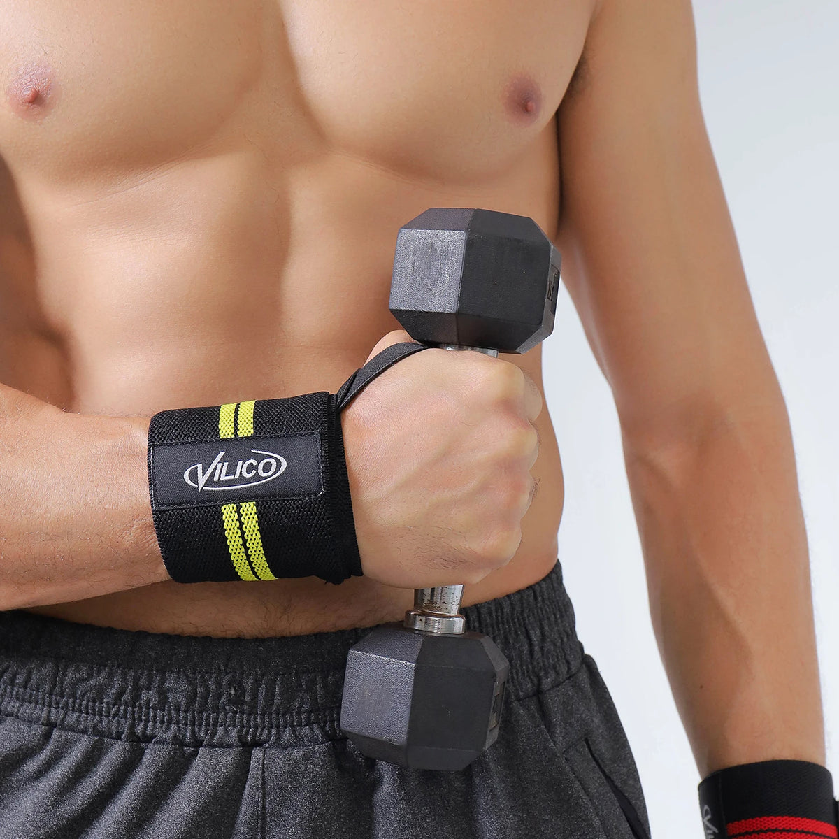 Men's and women's wristbands, wrist support straps, super strong weightlifting wristbands, bandages, fitness gym training