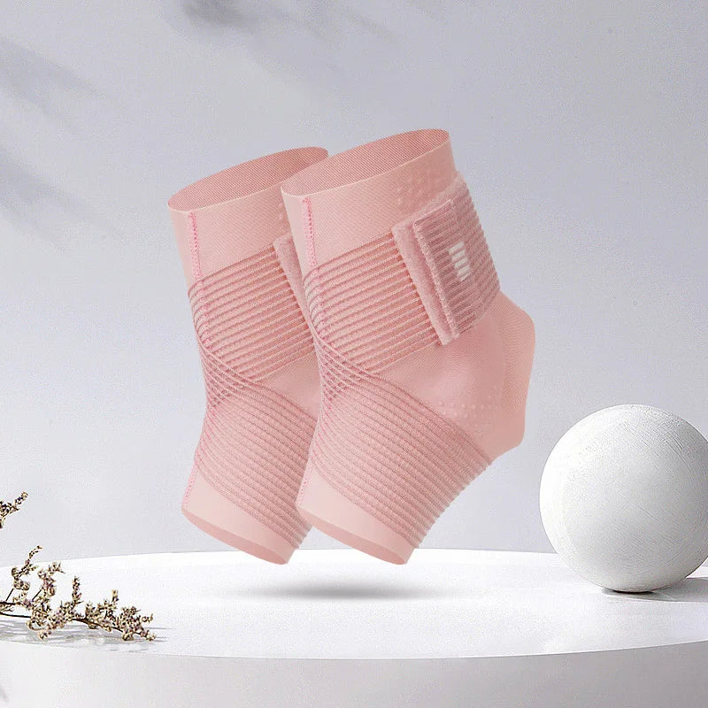 1PC Professional Ankle Brace Anti Sprain Ankles Cycling Running Ankle Guard Adjustable Summer Thin Outdoor Sport Ankle Guard