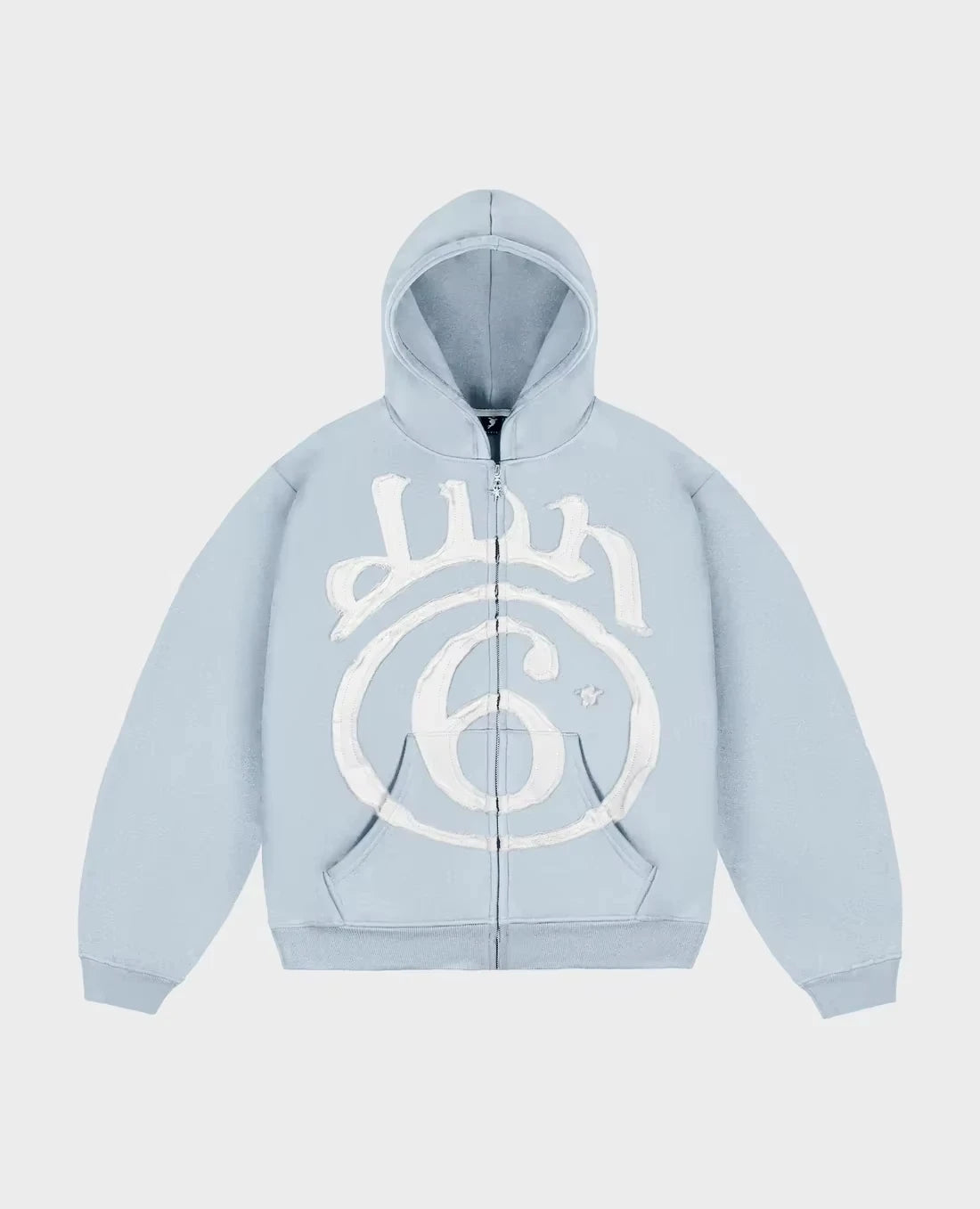Y2K Gothic Eagle Print Zip Up Hoodie Men Women Vintage Washed Black Hooded Sweatshirt Grunge Streetwear Oversized Hoodie Jacket