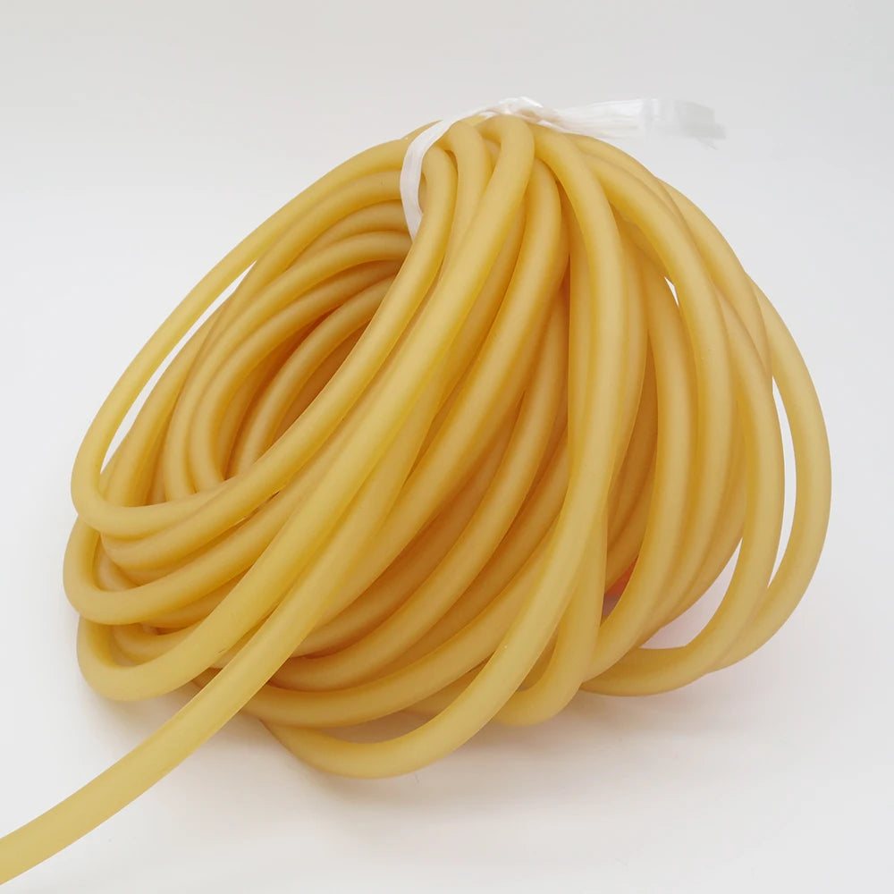 1M 2M 5M Latex Tube Rubber Band Elastic Rope for Slingshot Shooting Catapult Seal Strip Cable Tie Training Rope Sewing Parts