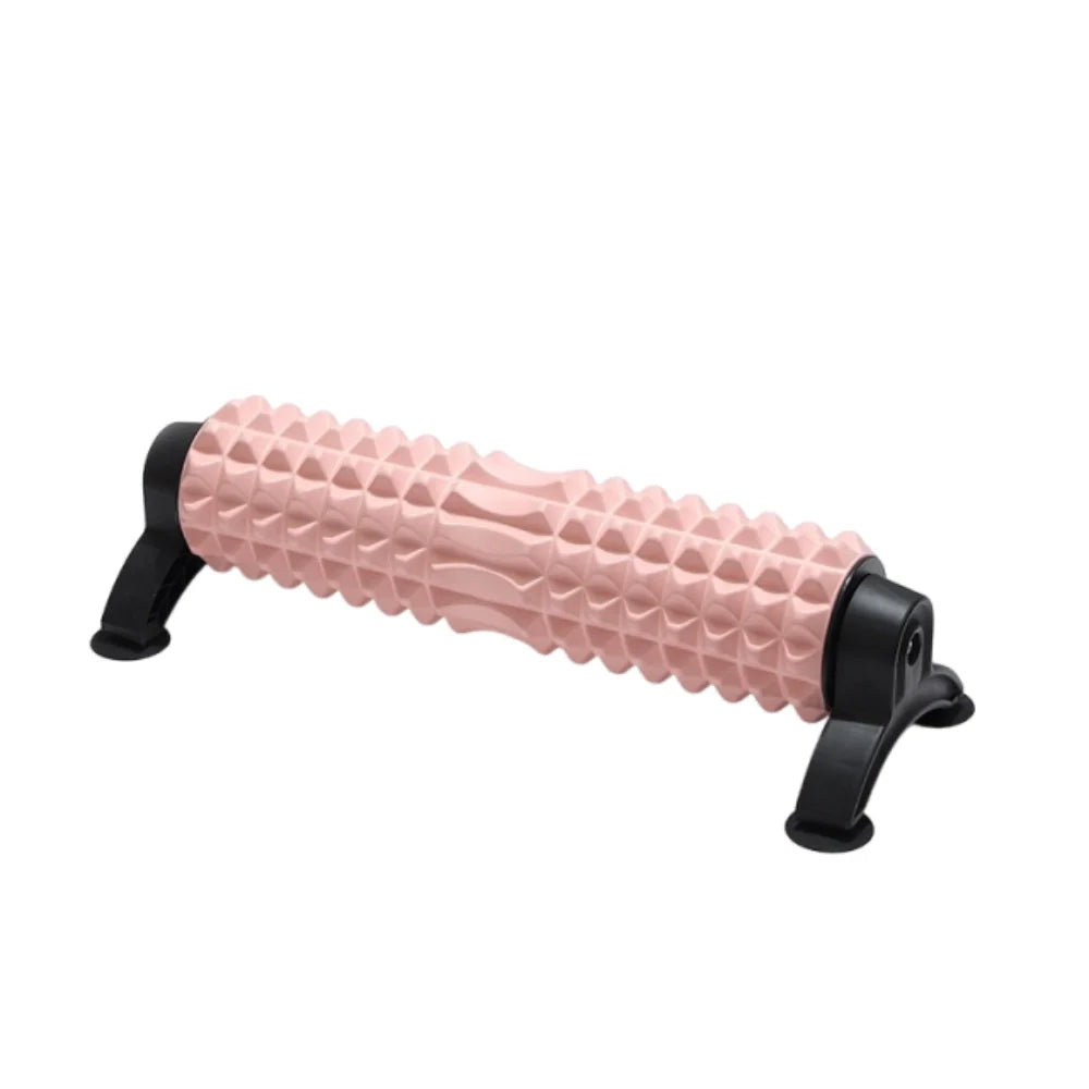 Non-Slip Suction Cup Foam Roller Stable with Stand EVA Yoga Column Multifunctional Easy To Use Deep Back Stretching Roller