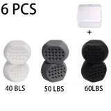 6pcs Anti-aging Jaw Exerciser Food-grade Silica Neck Face Toning Jawline Muscle Balls Slimming Face Tools Chin Cheek Lifting