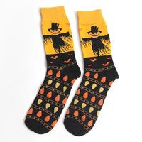Cosplay Christmas Adult Unisex Socks Costume Accessories Socks Harajuku Autumn Warm Long Socks Halloween Props