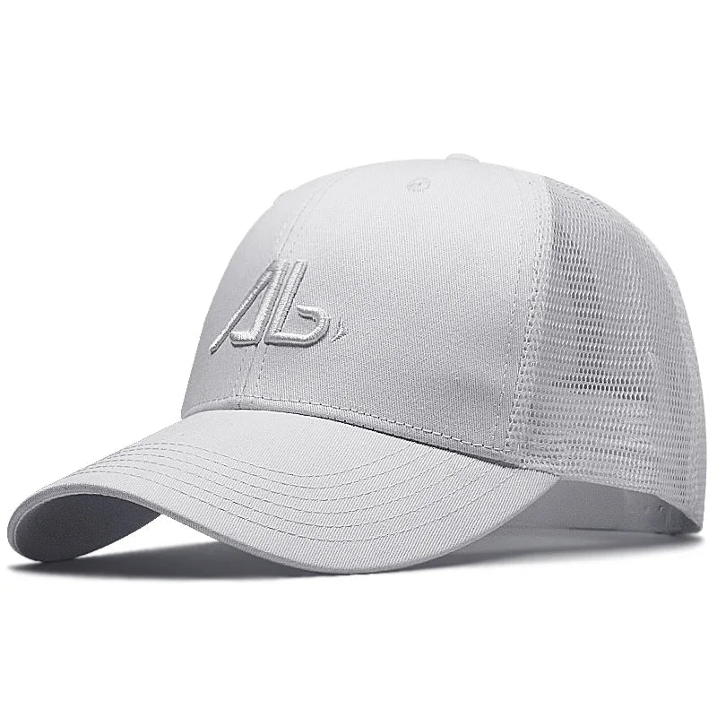 Big Head Man Baseball Caps Summer Mesh Plus Size Causal Peaked Hats 56-60cm 62-68cm Oversize XXL Snapbacks