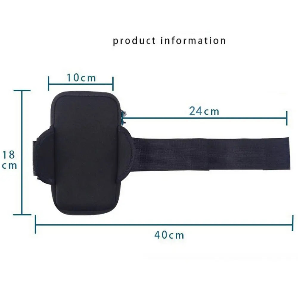 Portable Waterproof For Phone Money Keys Running Accessories Sports Armband Phone Case With Headset Hole Arm Bags