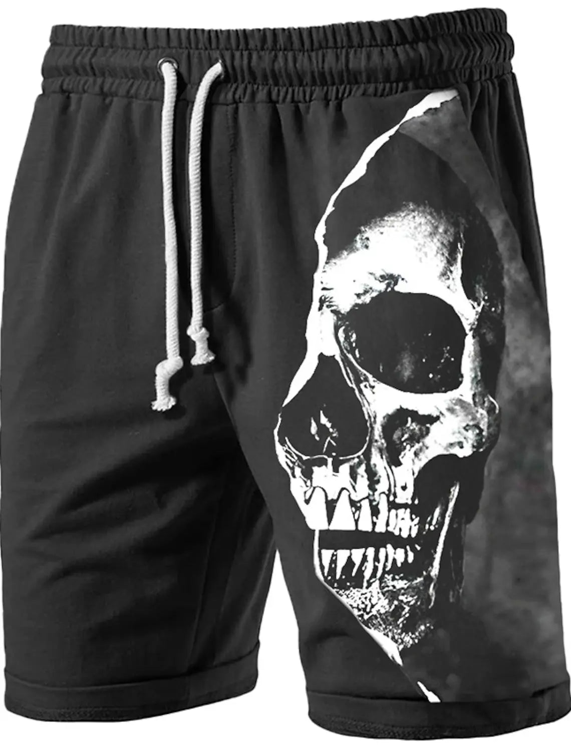 Men's Swim Trunks 3 Camouflage Skull Print Beach Shorts Quick Dry Outdoor Leisure Sports Shorts Swimwear Fashion Men's Shorts