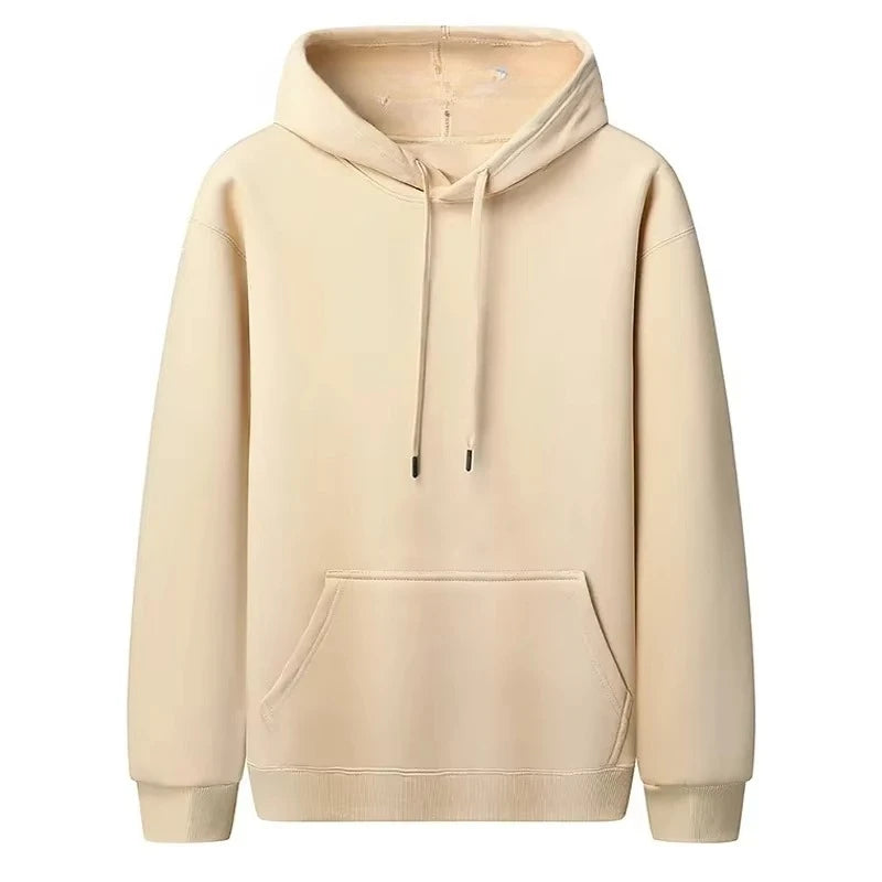 Fleece Men's Women Oversize Casual Sweatshirt Hoodies Couple Unisex Pullover Autumn Winter Loose Cotton Sport Hoody Clothing Top