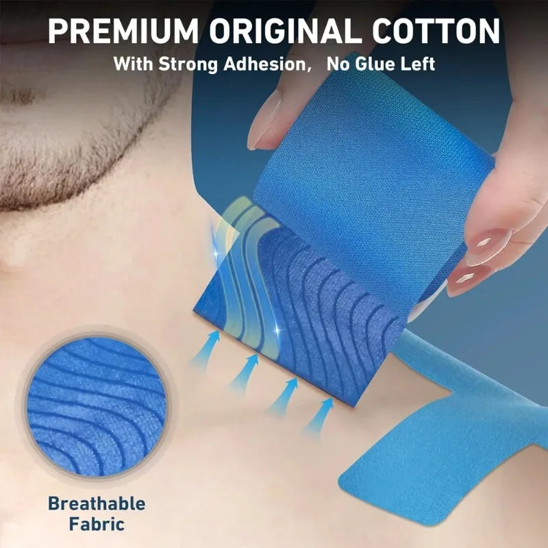 10PCS Kinesiology Tape for Shoulder Precut Shoulder Tape for Pain Relief Enhance Elastic Sports Tape for Pain Support