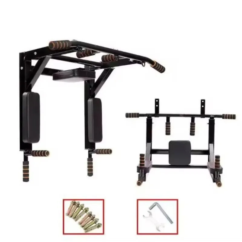 2026 Factory Pull up Bar Multi Doorway Wall Mounted Chin up bar Dip Station  Workout Power Tower Set Training for  Home Gym