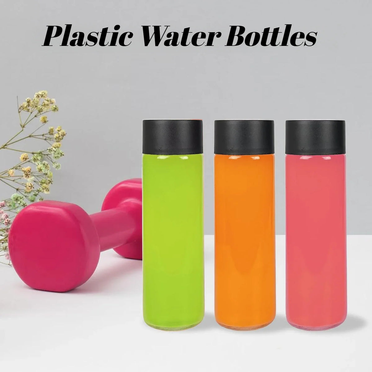 8pcs Plastic Juice Bottles, Round Drink Bottle, for Storing Juice, Milk, Beverage, for Summer Beach Partiy, Outdoor Picnics, Cam